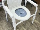 Commode chair white