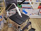 Commode Chair With Wheel Arm Decline
