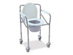 ---Commode Chair With Wheel - Foldable----