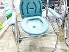 Commode Chair With Wheel Foldable