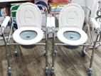 Commode Chair With Wheel Foldable කොමඩ් පුටු