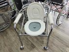 Commode Chair With Wheel