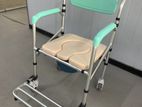 Commode Chair with Wheel