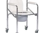 Commode Chair with Wheel