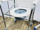 Commode Chair with Wheel