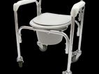 Commode Chair with Wheel