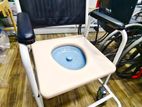 Commode Chair With Wheels Foldable