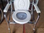 Commode Chair with Wheels