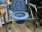 Commode Chair with Wheels