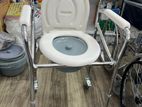 Commode Chair with Wheels