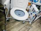 Commode Chair With Wheels Height Adjustable