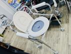 Commode Chair With Wheels Height Adjustable
