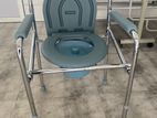 Commode Chair Without Wheel Foldable