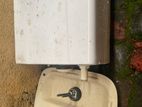 Commode with Washbasin