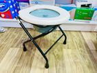 Commode Stand with Bucket Stool