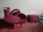 Commode wash basin