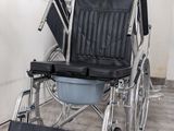 Commode Wheel Chair Arm Decline කොමඩ් රෝද පුටුව / Wheelchair