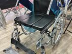 Commode Wheel Chair Arm Dropped