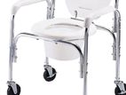 commode wheel chair brand new