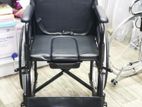 Commode Wheel Chair Foldable