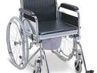 Commode Wheel Chair Foldable