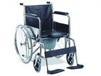 Commode Wheel Chair Foldable