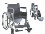 Commode Wheel Chair Foldable කොමඩ් රෝද පුටු