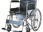 Commode Wheel Chair Foldable කොමඩ් රෝද පුටු