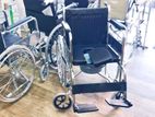 Commode Wheel Chair Foldable කොමඩ් රෝද පුටු