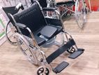 Commode Wheel Chair Foldable කොමඩ් රෝද පුටු