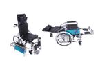 Commode Wheel Chair Full Option {Reclining Wheelchair}
