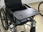 Commode Wheel Chair Full Option With Food Table (reclining)