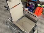 Commode Wheel Chair - Reclining