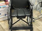 Commode Wheel Chair With Seat Belt