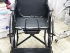 Commode Wheel Chair With Seat Belt 𝐊𝐀𝐖𝐀𝐙𝐀