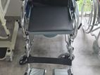 Commode Wheelchair / Arm Adjustable Wheel Chair