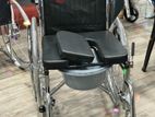 Commode Wheelchair Arm Decline Footrest Removable