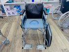 Commode Wheelchair Fiber Seat With Cushion