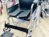 Commode Wheelchair Foldable කොමඩ් රෝද පුටු