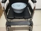 Commode wheelchair (කොමර්ඩ් රෝද පුටු)