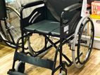 Commode Wheelchair Powder Coated Black Edition With Safety Belt