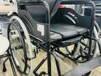 Commode wheelchair powder corted with safety belt