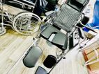 Commode Wheelchair Reclining Wheel Chair