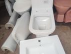 commode with wash basin