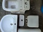 Commode Washbasin Full Set