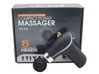 Compact Power Massage Gun - 8 Heads Vibration
