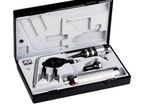 Complete E.N.T. diagnostic set with otoscope and ophthalmoscope