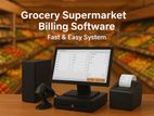 Complete Grocery Shop POS with Barcode & Inventory