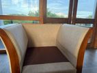 Modern Solid Teak 3+2+1 Sofa Set + Coffee Table