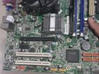 Motherboard with Processor, Cooler and Ram